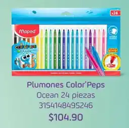 Woolworth Plumones color'peps ocean oferta