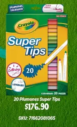 Woolworth Crayola super tips oferta