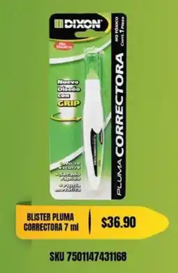Woolworth Blister pluma correctora oferta