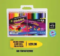 Woolworth Colores vivides clame shell oferta