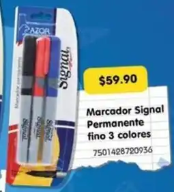 Woolworth Marcador signal permanente fino oferta