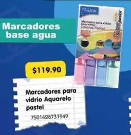 Woolworth Marcadores para vidrio aquarelo pastel oferta