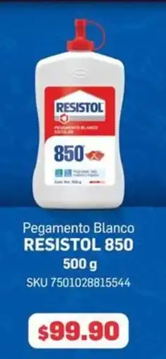 Woolworth Pegamento blanco resistol 850 oferta
