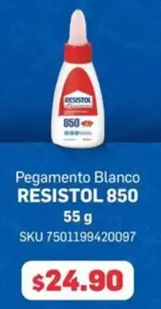Woolworth Pegamento blanco resistol 850 oferta