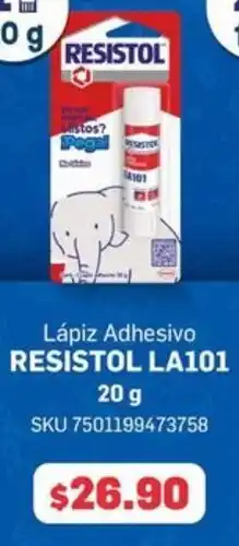 Woolworth Lápiz adhesivo resistol la101 oferta