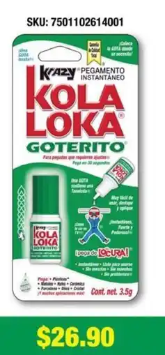 Woolworth Kola loka goterito oferta