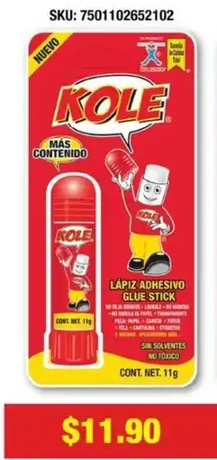 Woolworth Kole lápiz adhesivo glue stick oferta