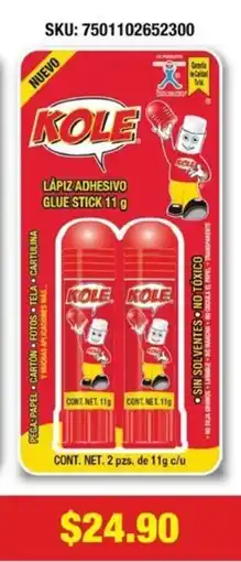 Woolworth Kole lápiz adhesivo glue stick oferta