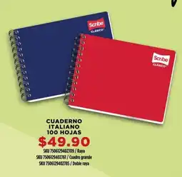 Woolworth Cuaderno italiano oferta