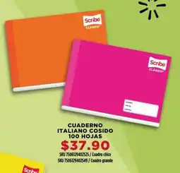 Woolworth Cuaderno italiano cosido oferta