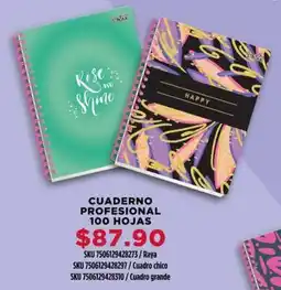 Woolworth Cuaderno profesional oferta