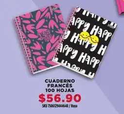 Woolworth Cuaderno francés oferta