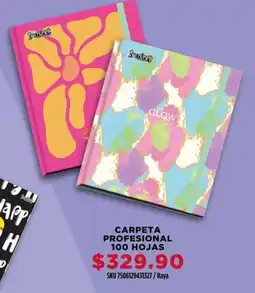 Woolworth Carpeta profesional oferta