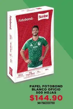 Woolworth Papel fotobond blanco oficio oferta