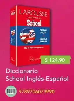 Woolworth Diccionario school inglés-español oferta