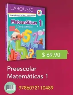 Woolworth Preescolar matemáticas 1 oferta