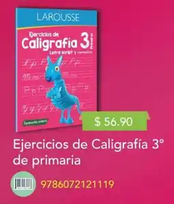 Woolworth Ejercicios de caligrafía 3° de primaria oferta
