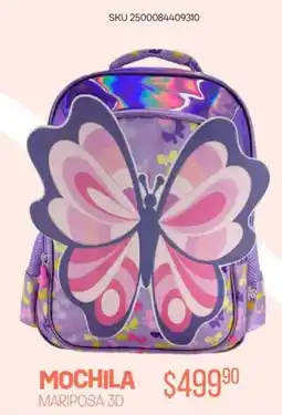 Woolworth Mochila mariposa 3d oferta