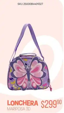 Woolworth Lonchera mariposa 3d oferta