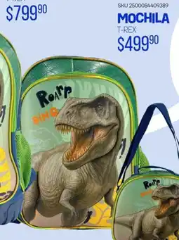 Woolworth Mochila t-rex oferta