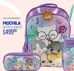 Woolworth Mochila gatitos amigos oferta