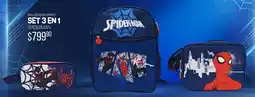 Woolworth Spiderman set 3 en 1 oferta