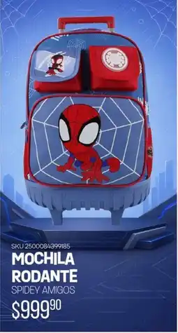 Woolworth Mochila rodante spidey amigos oferta