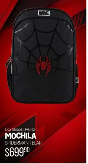 Mochila spiderman telar