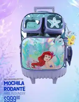 Woolworth Mochila rodante ariel flounder oferta