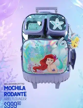 Mochila rodante ariel flounder