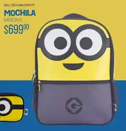 Woolworth Mochila minions oferta