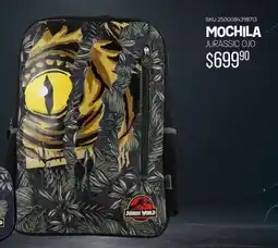 Woolworth Jurassic ojo mochila oferta