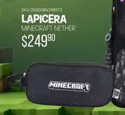 Woolworth Lapicera minecraft nether oferta