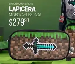 Woolworth Lapicera minecraft espada oferta