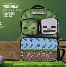 Woolworth Mochila minecraft cofres oferta