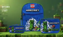 Woolworth Minecraft set 3 en 1 oferta