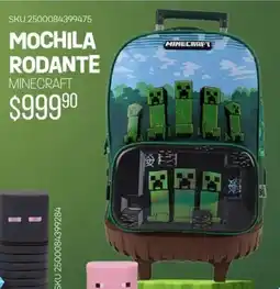 Woolworth Minecraft mochila rodante oferta