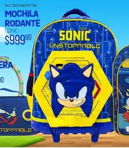 Woolworth Sonic mochila rodante oferta
