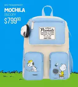 Woolworth Snoopy mochila oferta