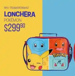 Woolworth Pokémon lonchera oferta