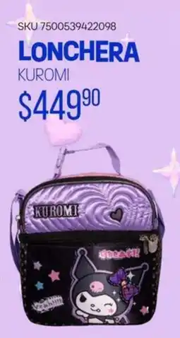 Woolworth Kuromi lonchera oferta