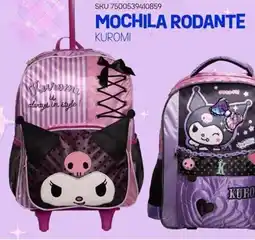 Woolworth Kuromi mochila rodante oferta