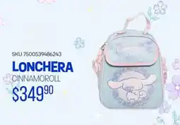 Woolworth Cinnamoroll lonchera oferta