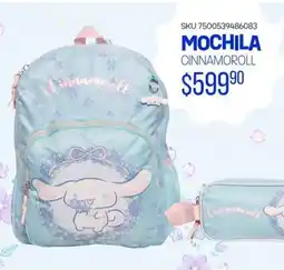 Woolworth Cinnamoroll mochila oferta