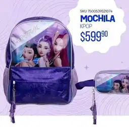 Woolworth Kpop mochila oferta