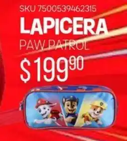Woolworth Paw patrol lapicera oferta