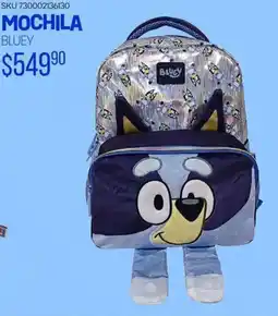 Woolworth Bluey mochila oferta