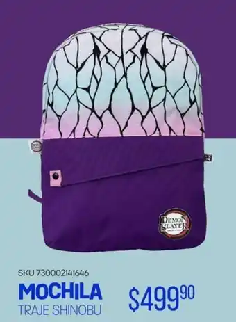 Traje shinobu mochila