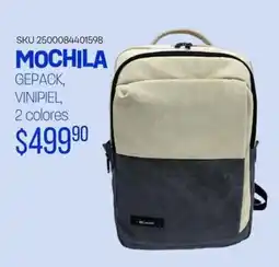Woolworth Mochila gepack, vinipiel, 2 colores oferta