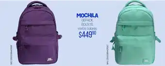 Mochila gepack, bolsos, varios colores